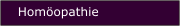 Homopathie